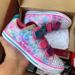 Sketchers Girl Shoes Twinkle Toes Size 3Y
